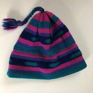 Vintage Mountain Ladies And Ewe Wool Beanie